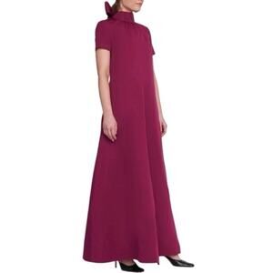 Staud Ilana Maxi Dress In Syrah Small NWT